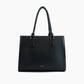 Tessa Black Tassel Top Handle Tote Bag - Purpose + Passion Boutique