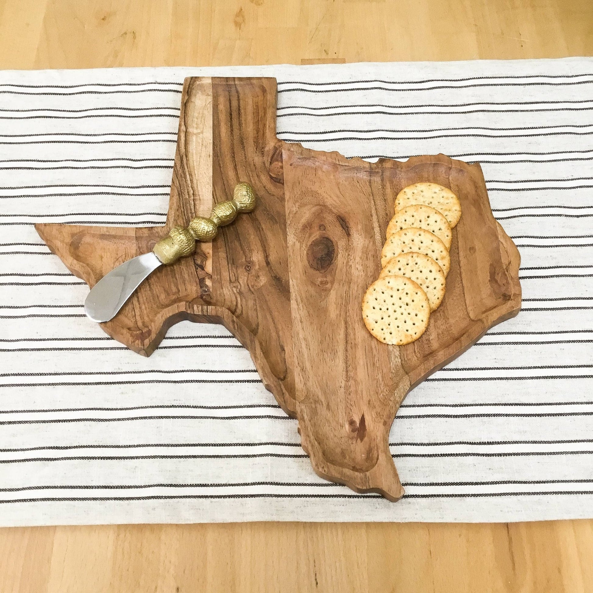 TEXAS Acacia Wood Cutting Board - Purpose + Passion Boutique