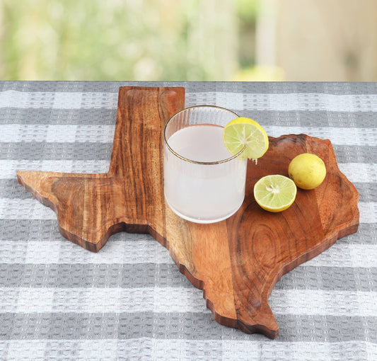TEXAS Acacia Wood Cutting Board - Purpose + Passion Boutique