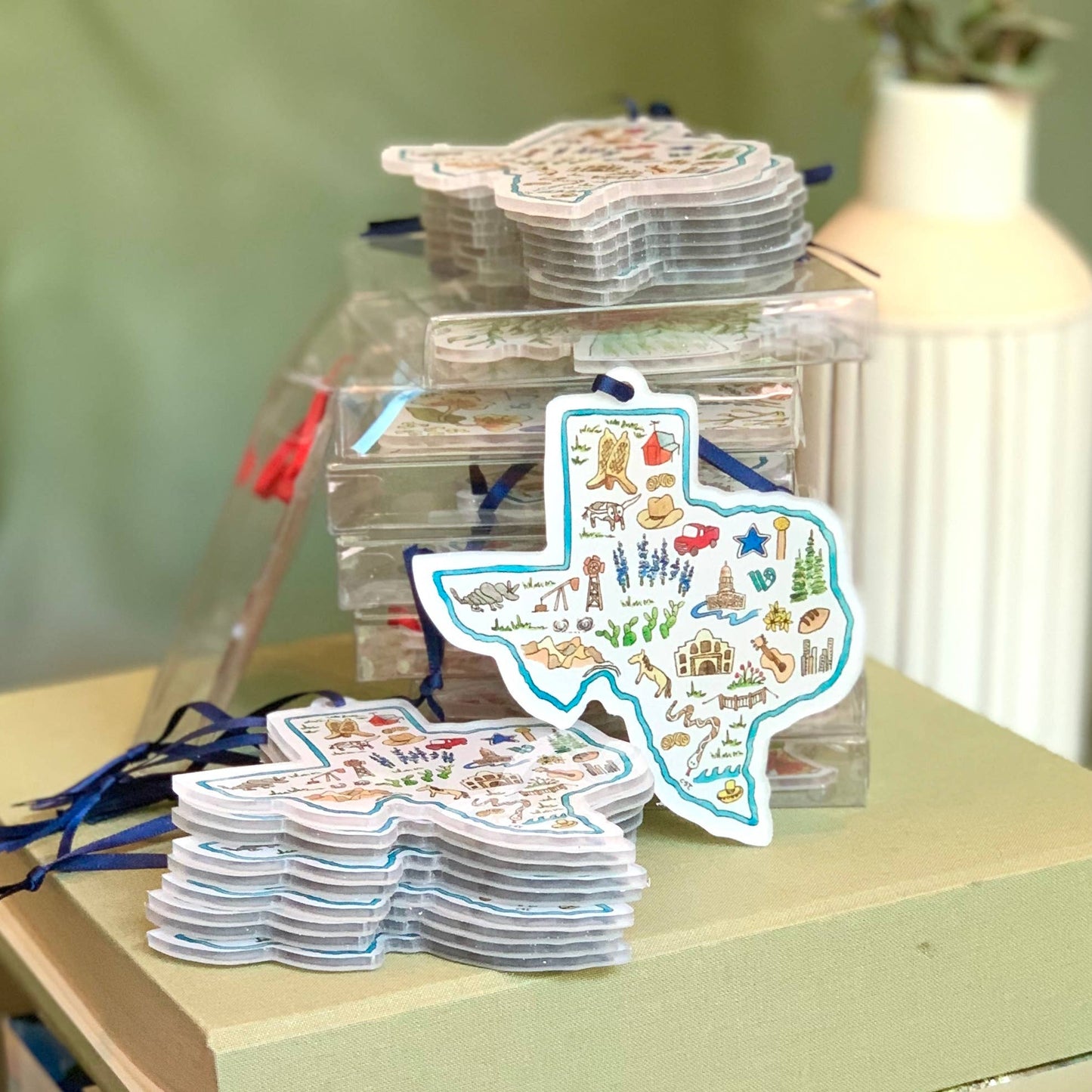 Texas Icons Ornament - Purpose + Passion Boutique