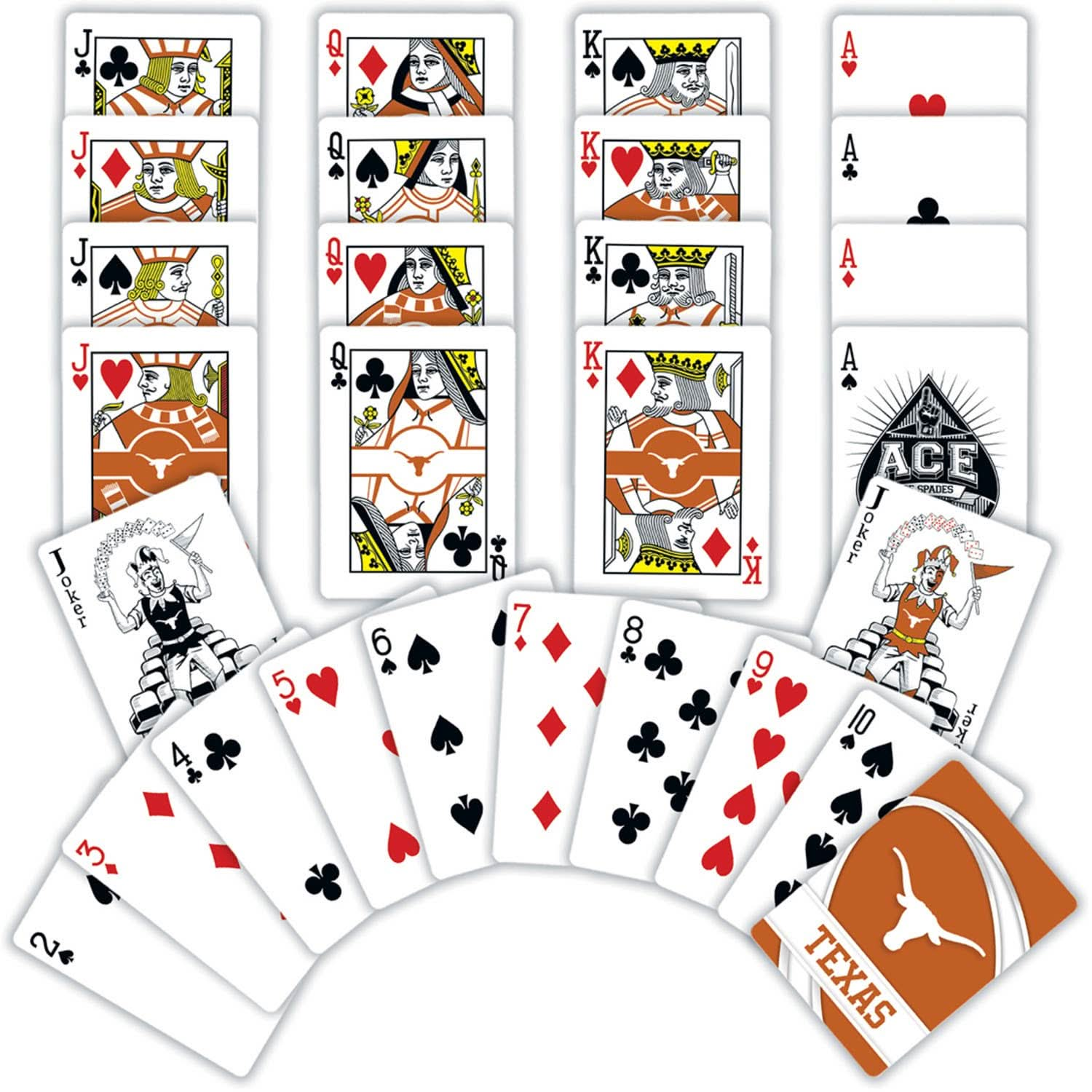 Texas Longhorns Playing Cards - Purpose + Passion Boutique