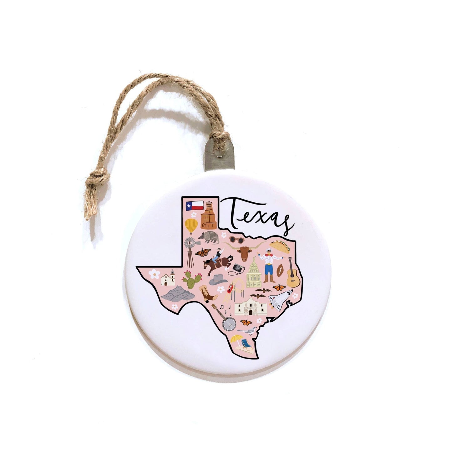 Texas Ornament - Purpose + Passion Boutique