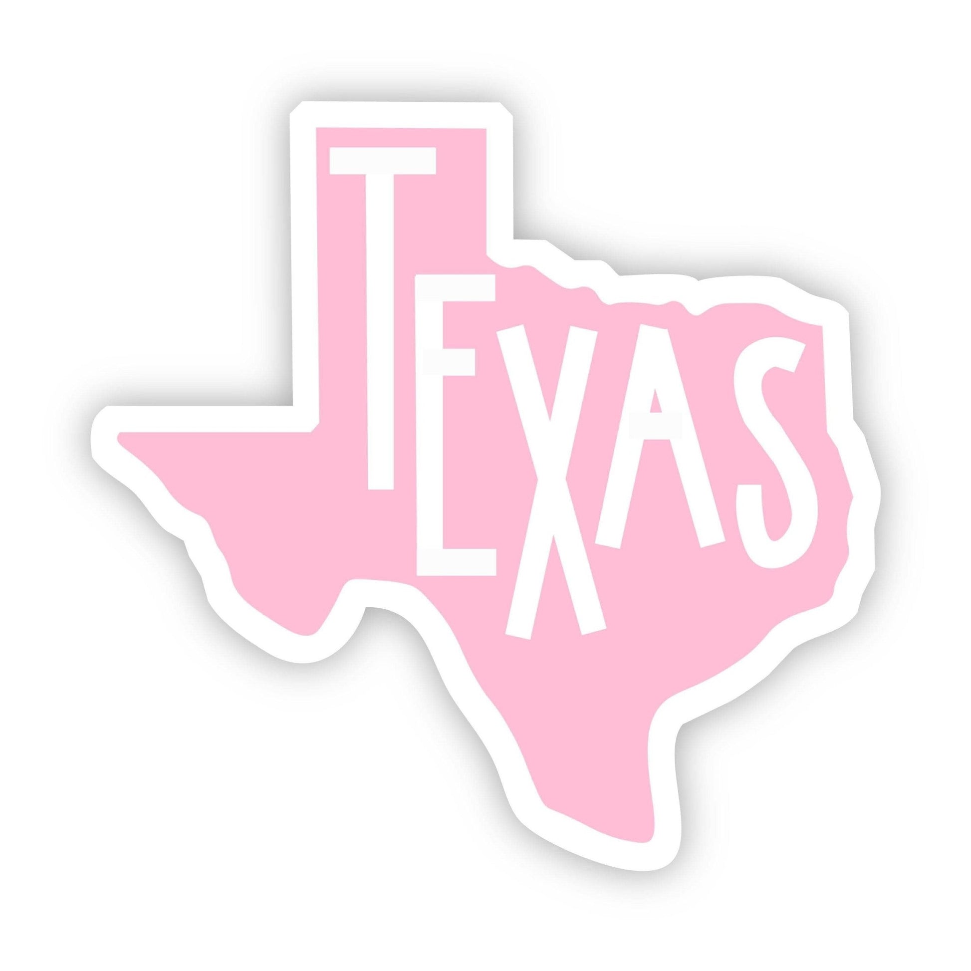 Texas Pink Sticker - Purpose + Passion Boutique