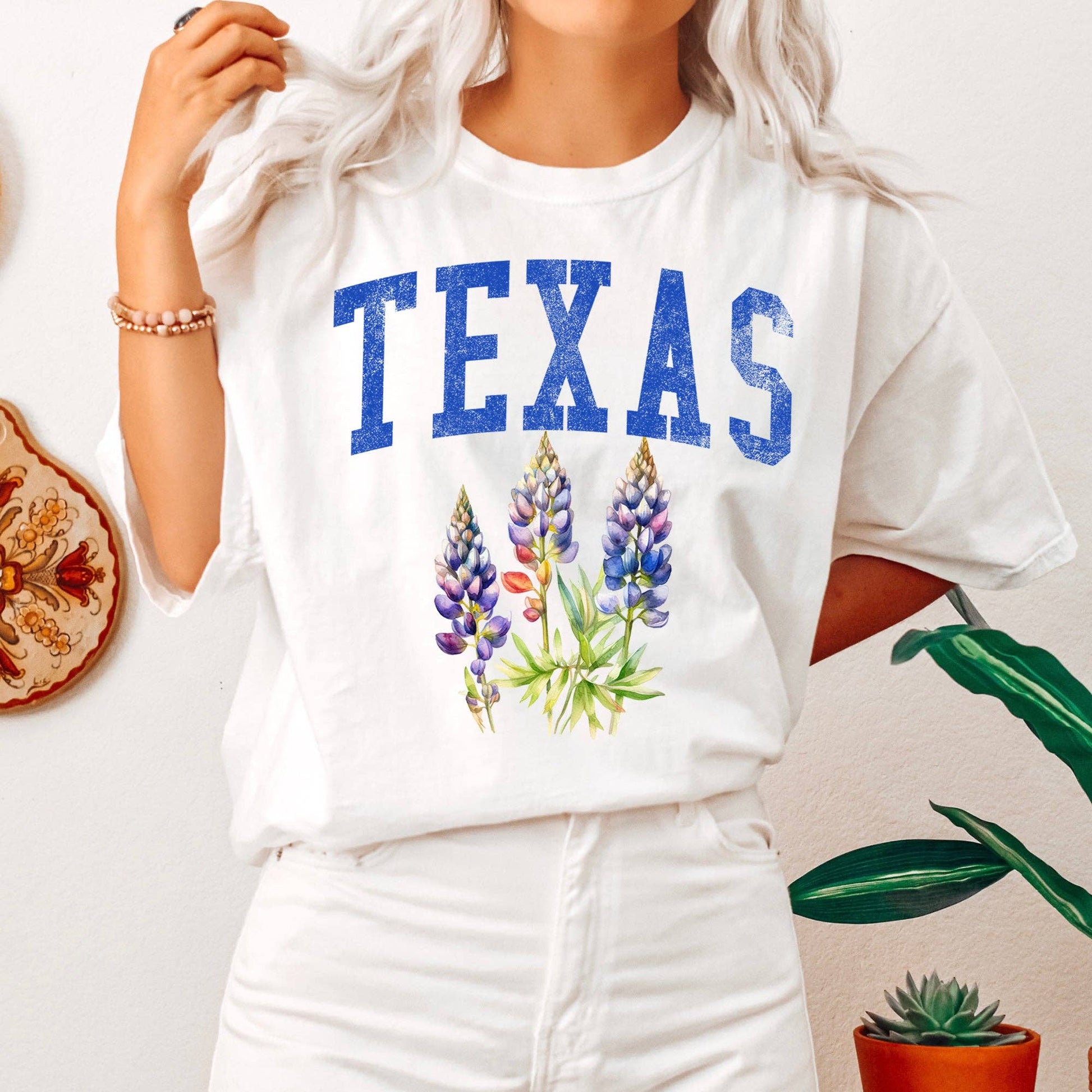 Texas State Flower T-shirt - Purpose + Passion Boutique