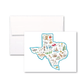 Texas State Icons Card - Purpose + Passion Boutique