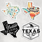 Texas Stickers - Purpose + Passion Boutique