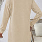 Textured Long Sleeve Shift Dress - Purpose + Passion Boutique