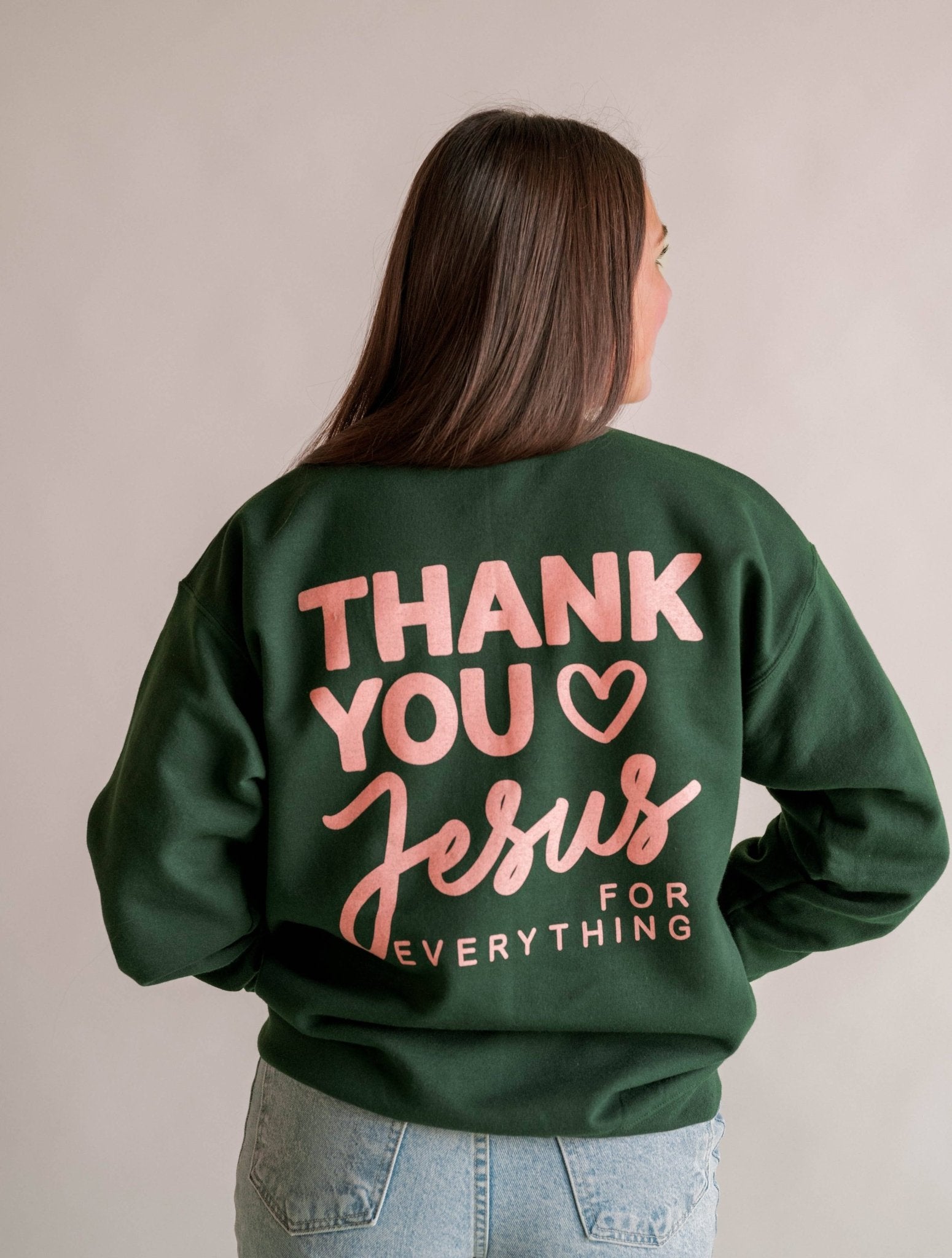 Thank You Jesus Pullover - Purpose + Passion Boutique