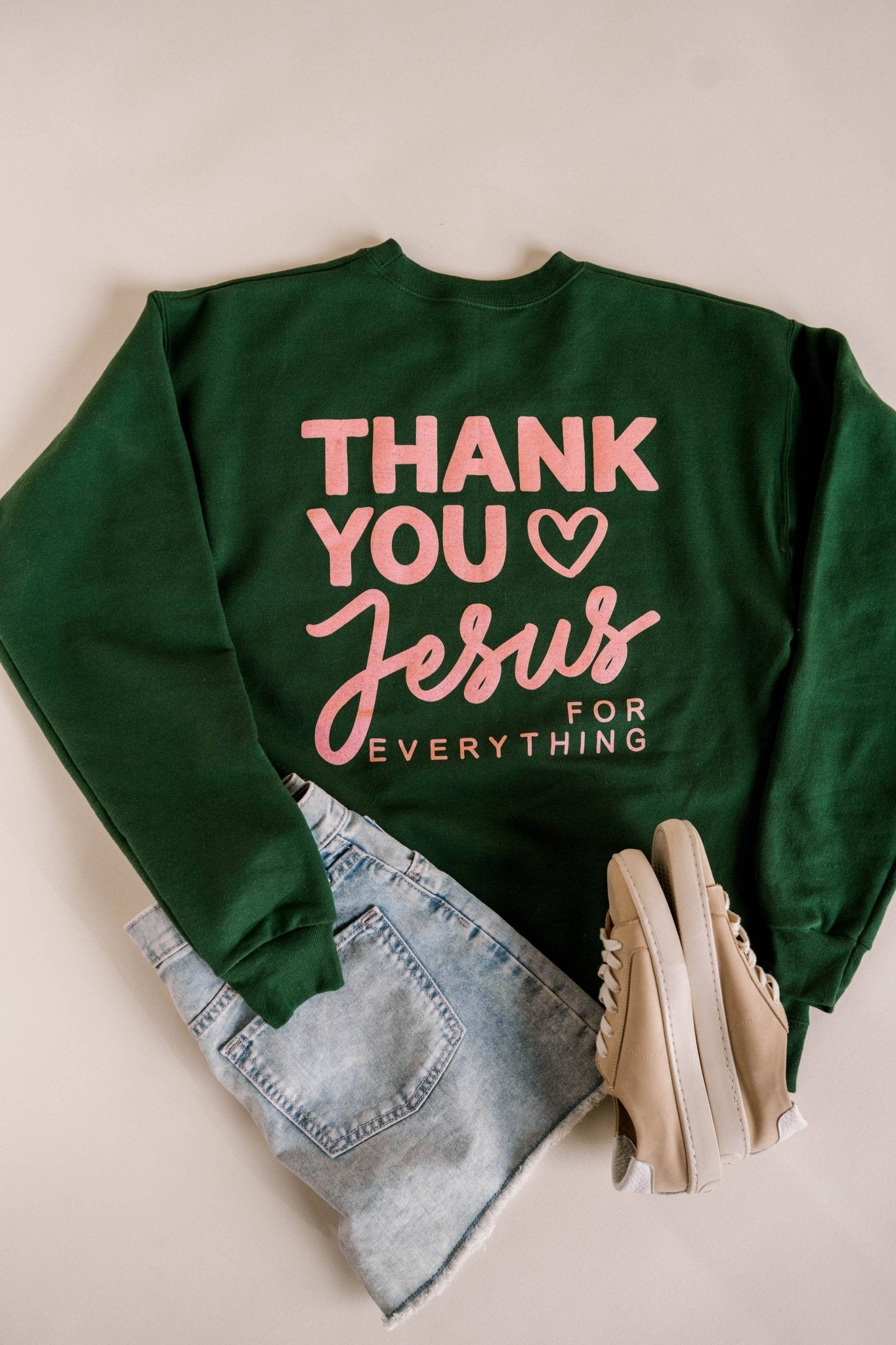 Thank You Jesus Pullover - Purpose + Passion Boutique