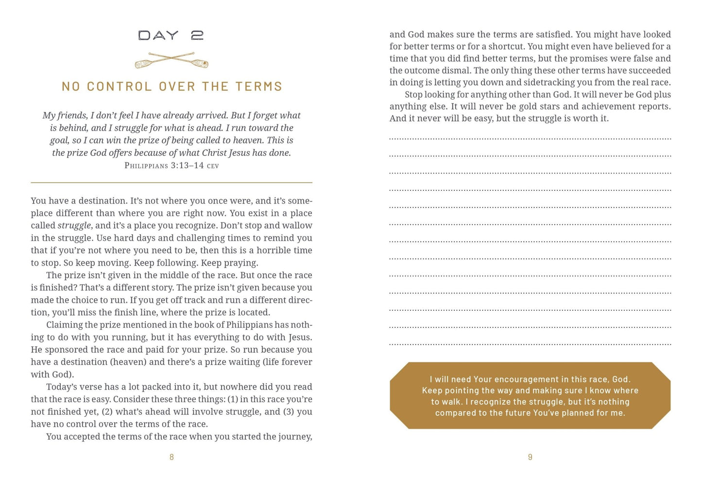 The 100 - Day Devotional Journal for Men - Purpose + Passion Boutique