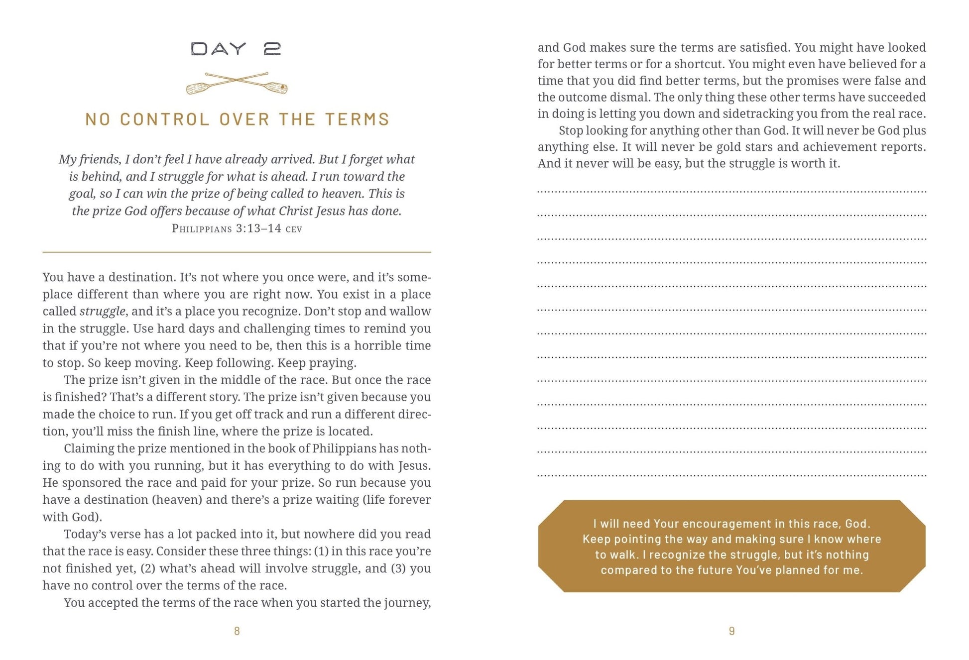 The 100 - Day Devotional Journal for Men - Purpose + Passion Boutique