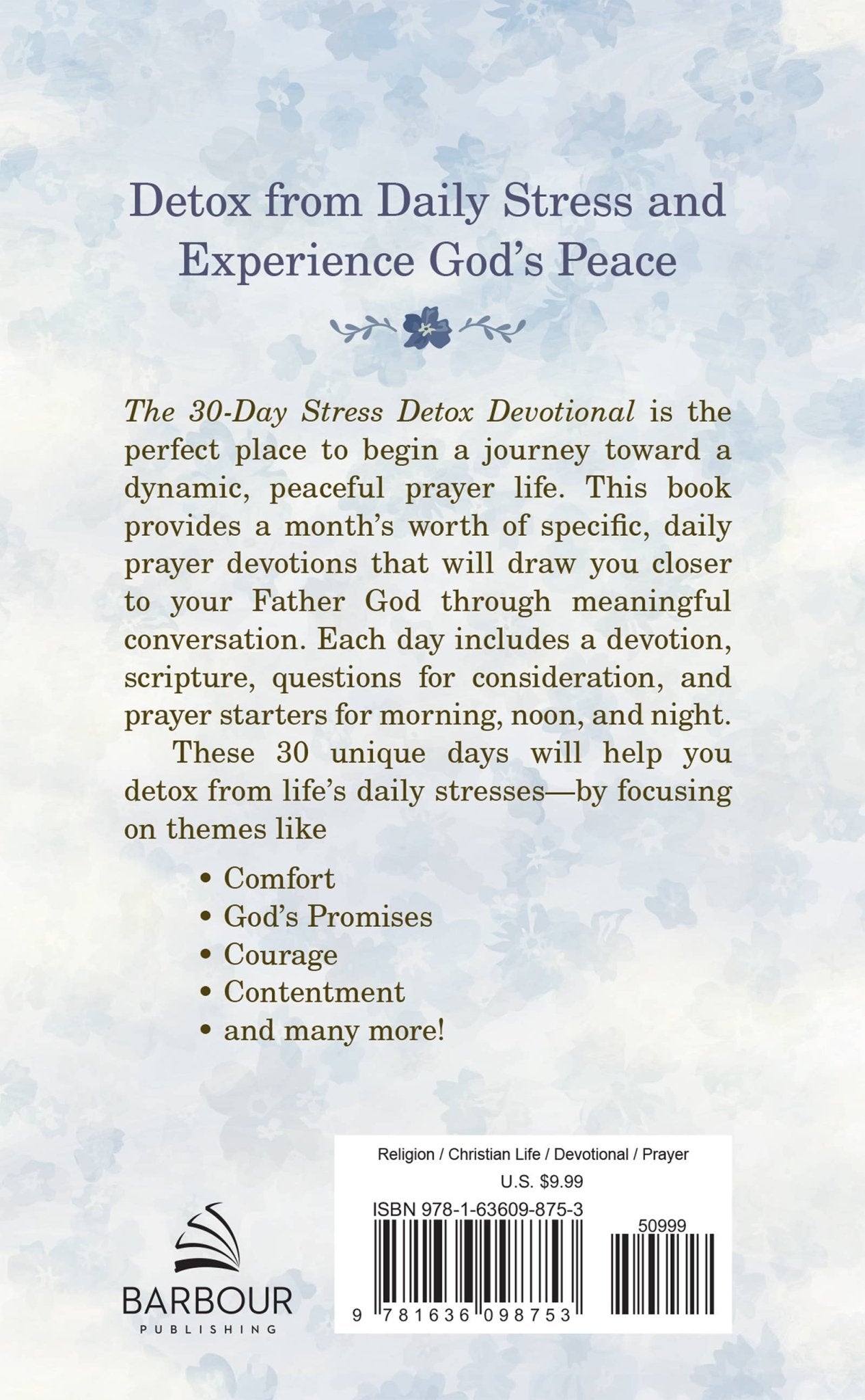 The 30 - Day Stress Detox Devotional - Purpose + Passion Boutique