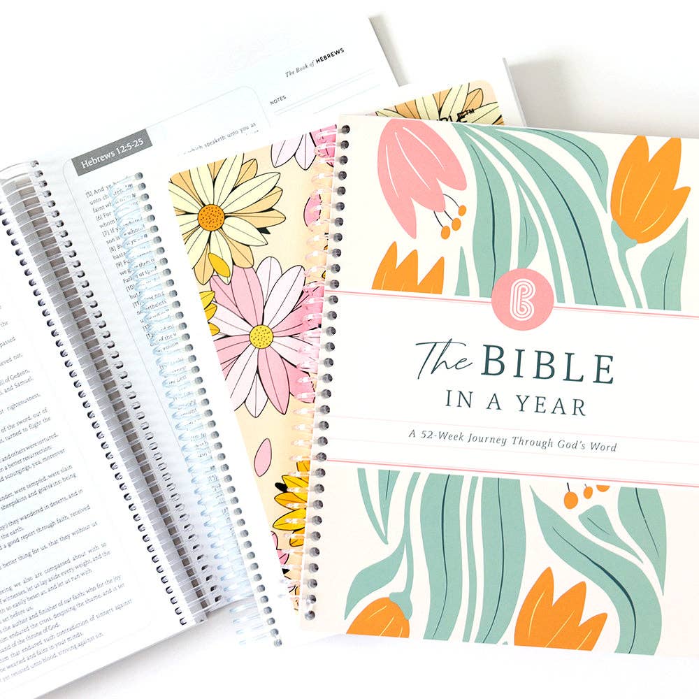 The Bible In A Year: A 52 - Week Study - Purpose + Passion Boutique