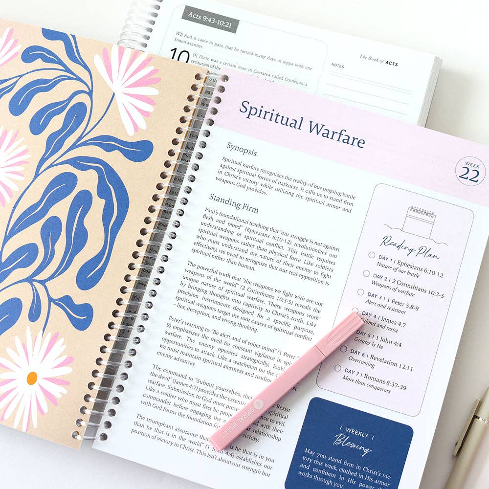 The Bible In A Year: A 52 - Week Study - Purpose + Passion Boutique