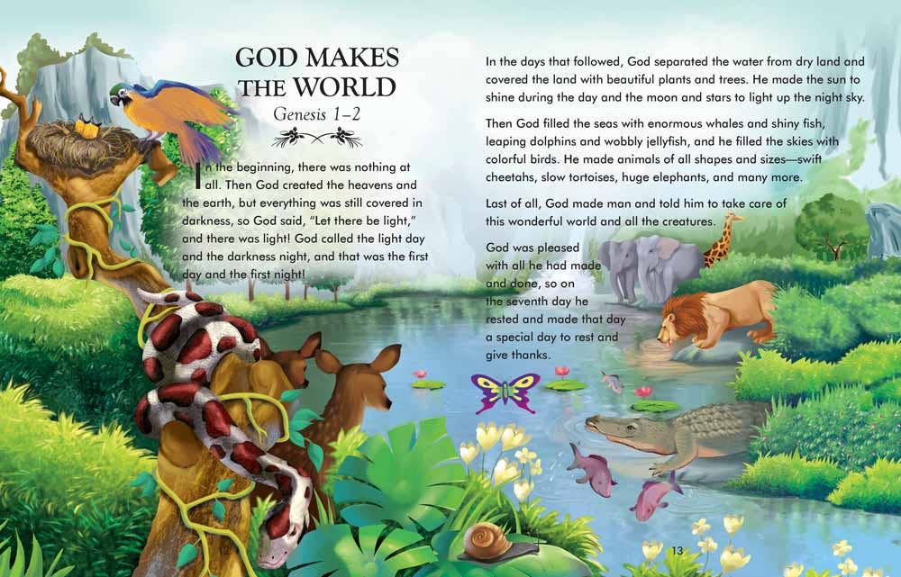 The Complete Illustrated Children's Bible Devotional - Purpose + Passion Boutique