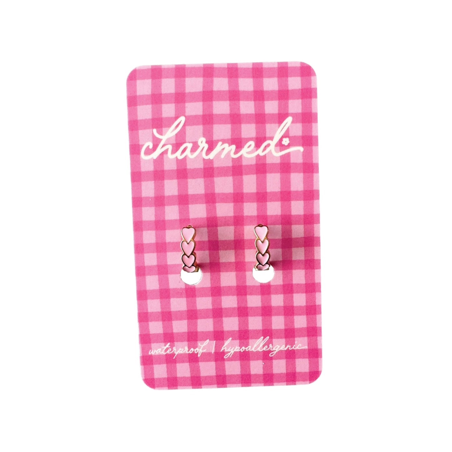 The Heart Hoop Earrings - Purpose + Passion Boutique