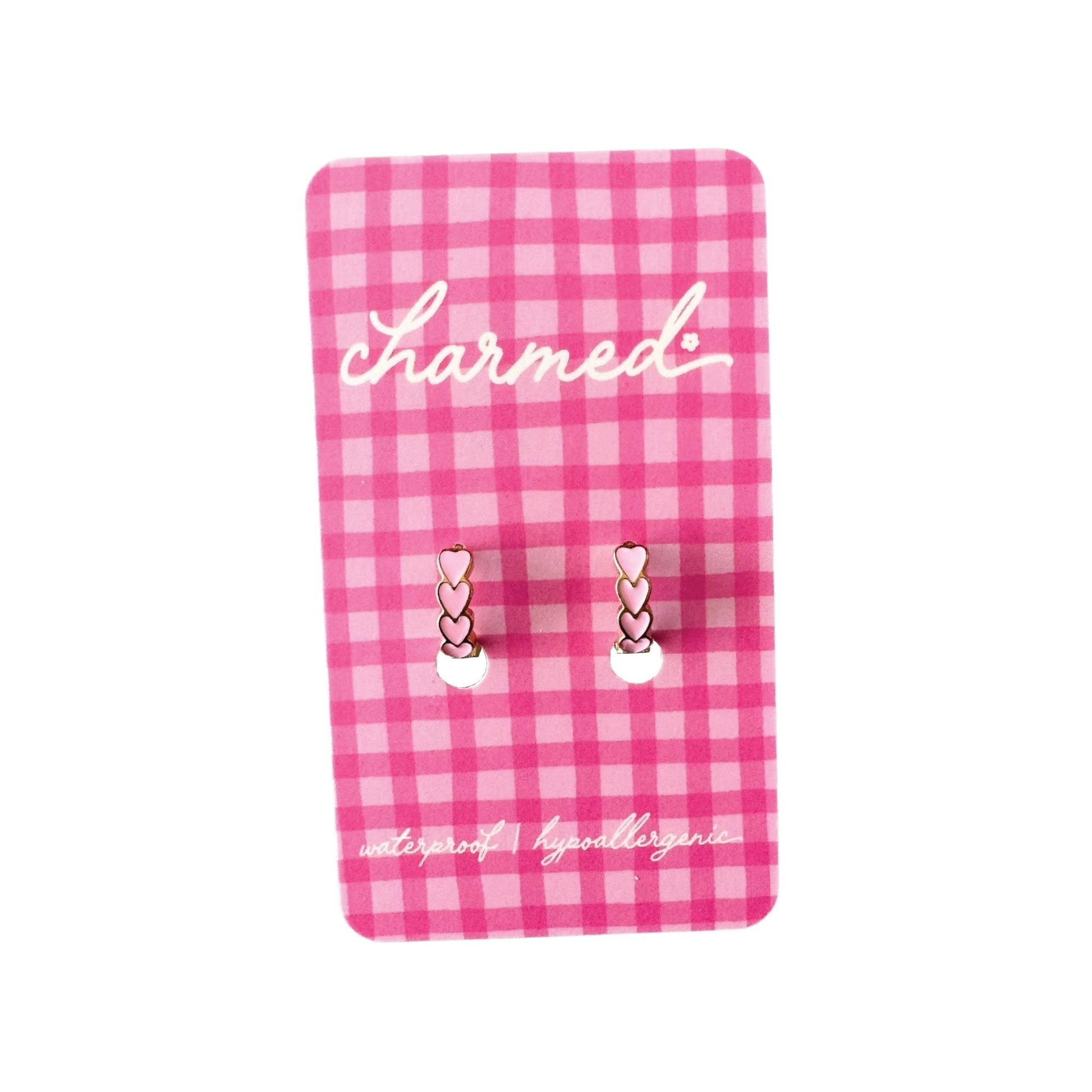 The Heart Hoop Earrings - Purpose + Passion Boutique