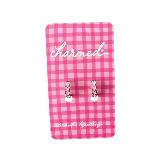 The Heart Hoop Earrings - Purpose + Passion Boutique