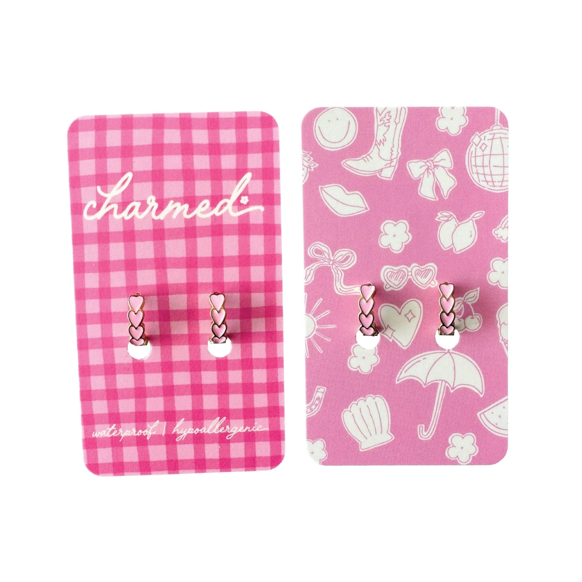 The Heart Hoop Earrings - Purpose + Passion Boutique