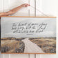 The Heart of Man... Horizontal Poster with Banner Wood (27x40) - Purpose + Passion Boutique