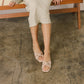 The Kori Cream | Knotted Sandal - Purpose + Passion Boutique