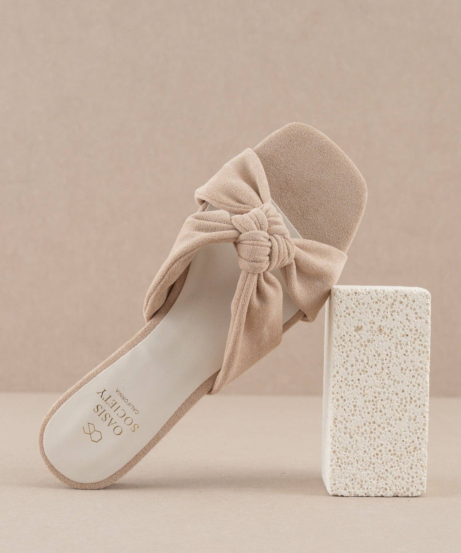 The Kori Cream | Knotted Sandal - Purpose + Passion Boutique