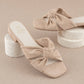 The Kori Cream | Knotted Sandal - Purpose + Passion Boutique