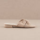 The Kori Cream | Knotted Sandal - Purpose + Passion Boutique