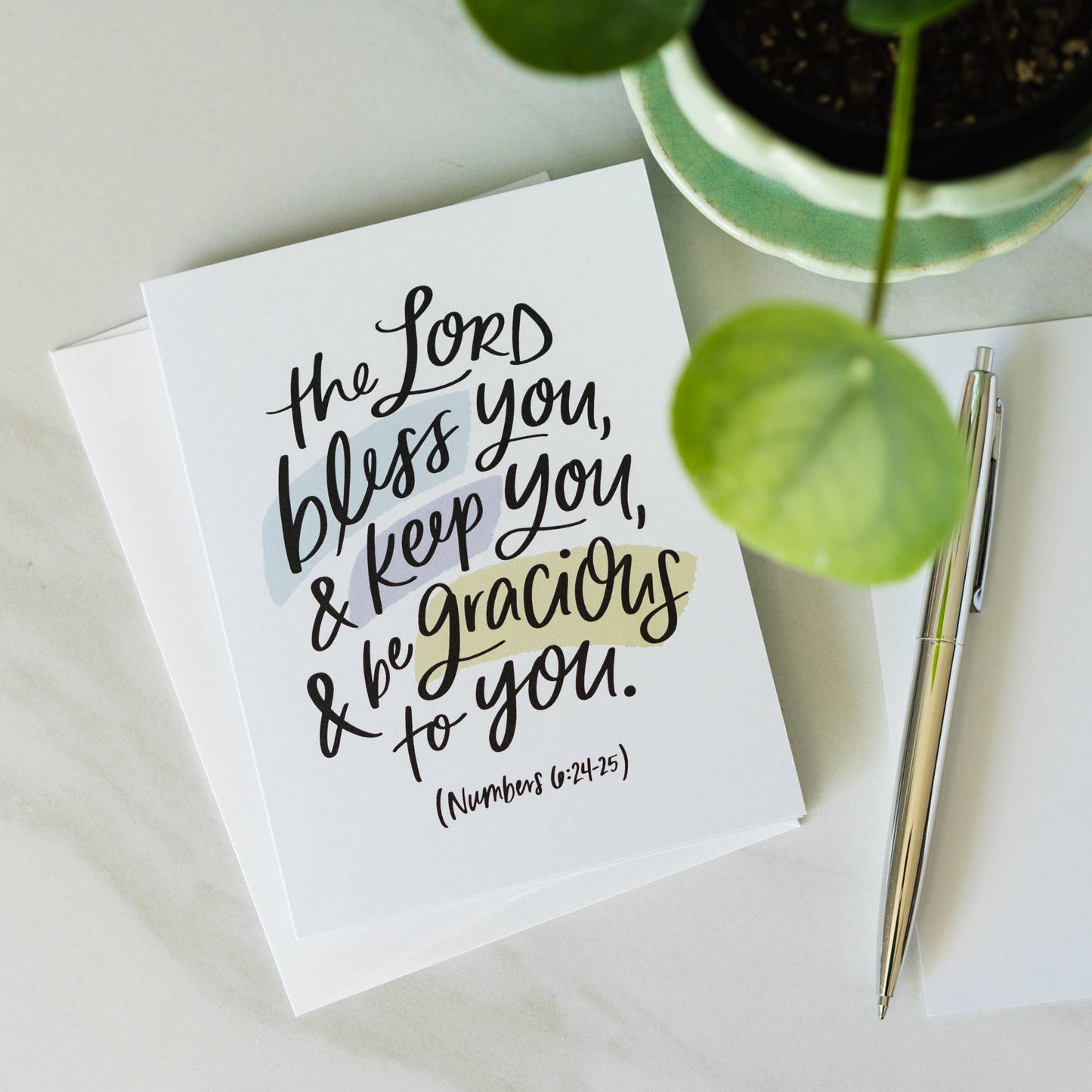 The Lord Bless You Greeting Card - Purpose + Passion Boutique