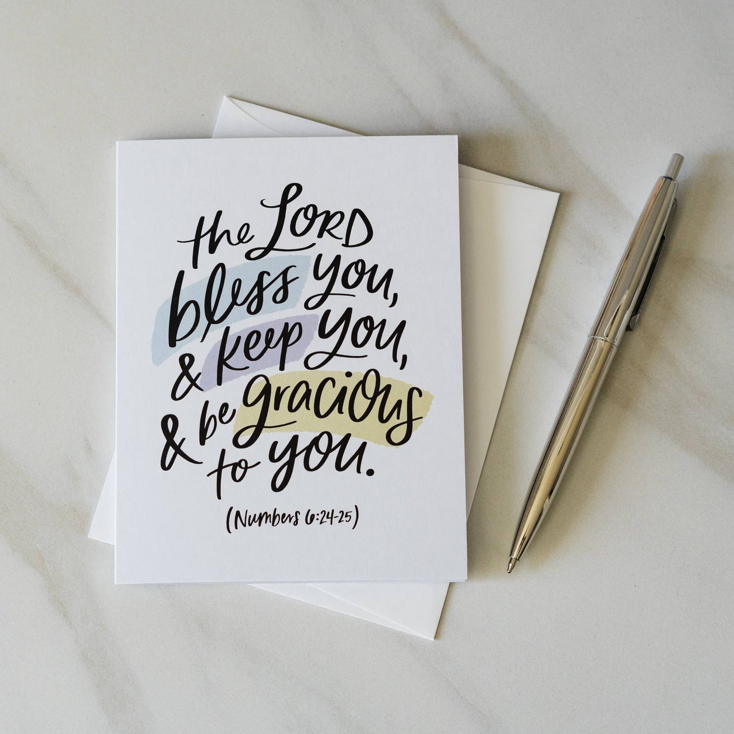 The Lord Bless You Greeting Card - Purpose + Passion Boutique