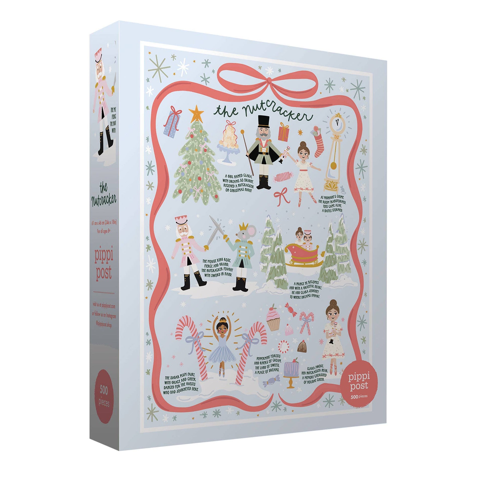 The Nutcracker Story Christmas Jigsaw Puzzle - 500 Pieces - Purpose + Passion Boutique