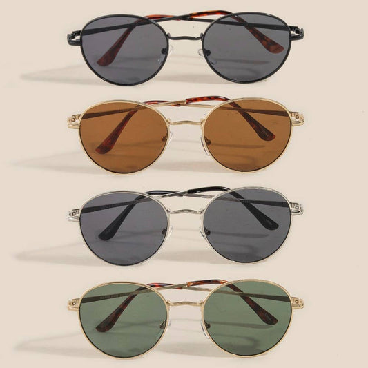 Thin Retro Sunglasses - Purpose + Passion Boutique