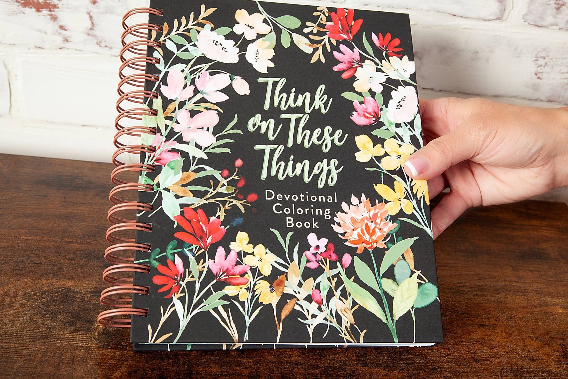 Think on These Things Devotional Coloring Book - Purpose + Passion Boutique