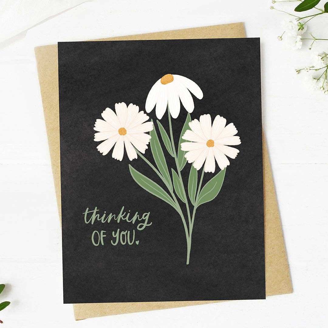 "Thinking of you" Sympathy Card - Purpose + Passion Boutique