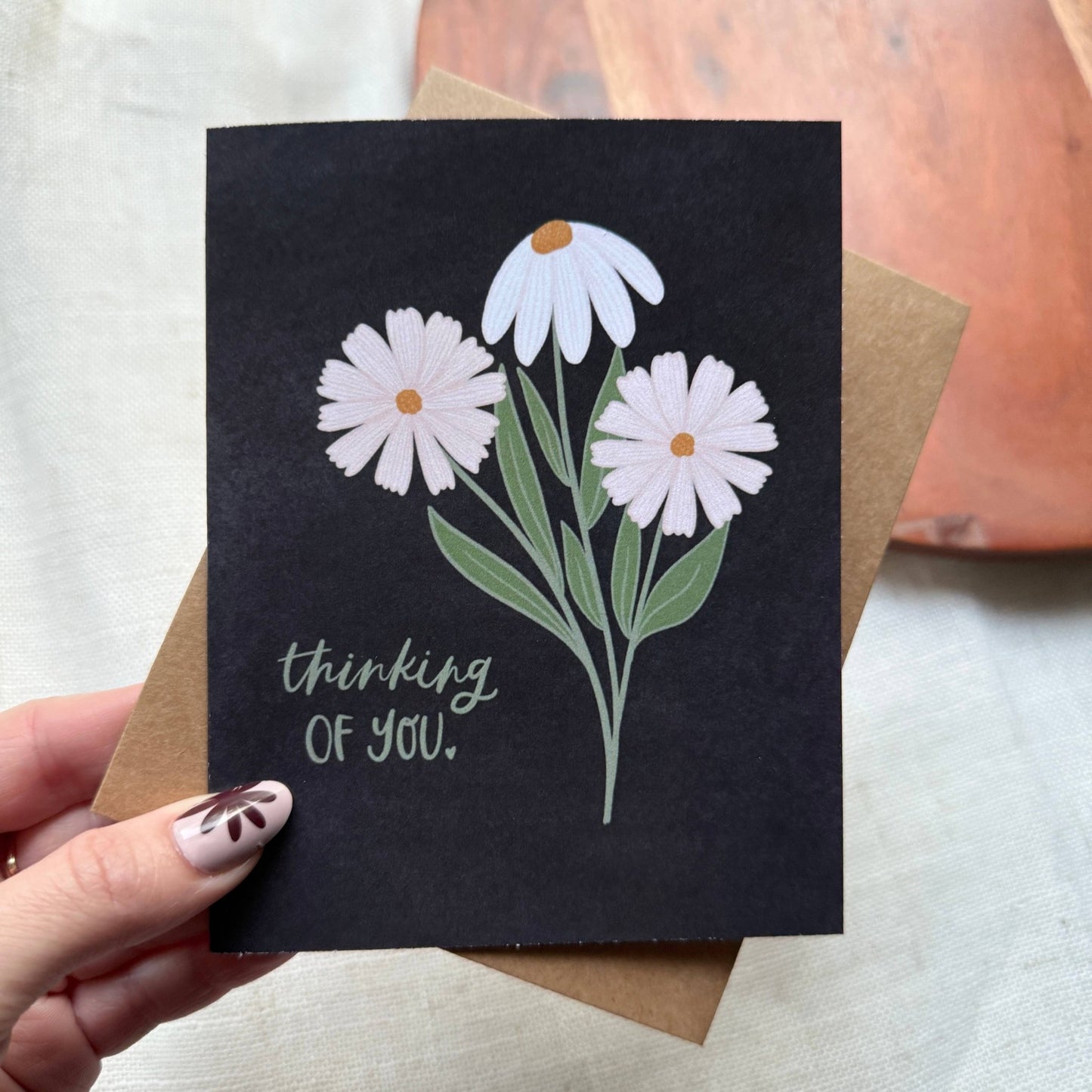 "Thinking of you" Sympathy Card - Purpose + Passion Boutique