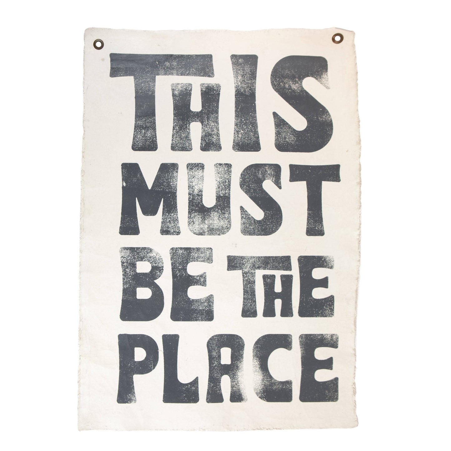 This Must Be The Place Hand Painted Wall Hanging - Purpose + Passion Boutique