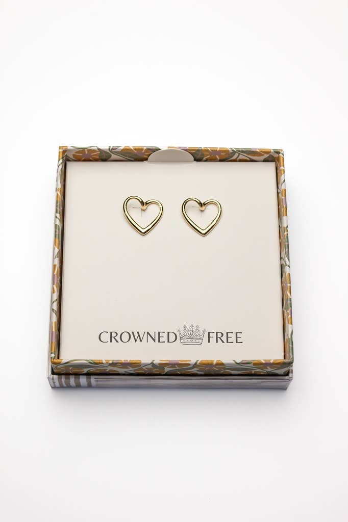 Tied Grace Gold Earrings - Purpose + Passion Boutique