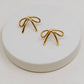 Tied Grace Gold Earrings - Purpose + Passion Boutique