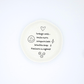 Today I Will Smile More Round Trinket Tray - Purpose + Passion Boutique