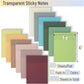 Transparent Sticky Notes, 3"×4" - Purpose + Passion Boutique