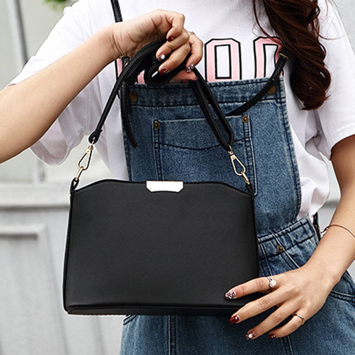 Trendy Shoulder Messenger Bag - Purpose + Passion Boutique