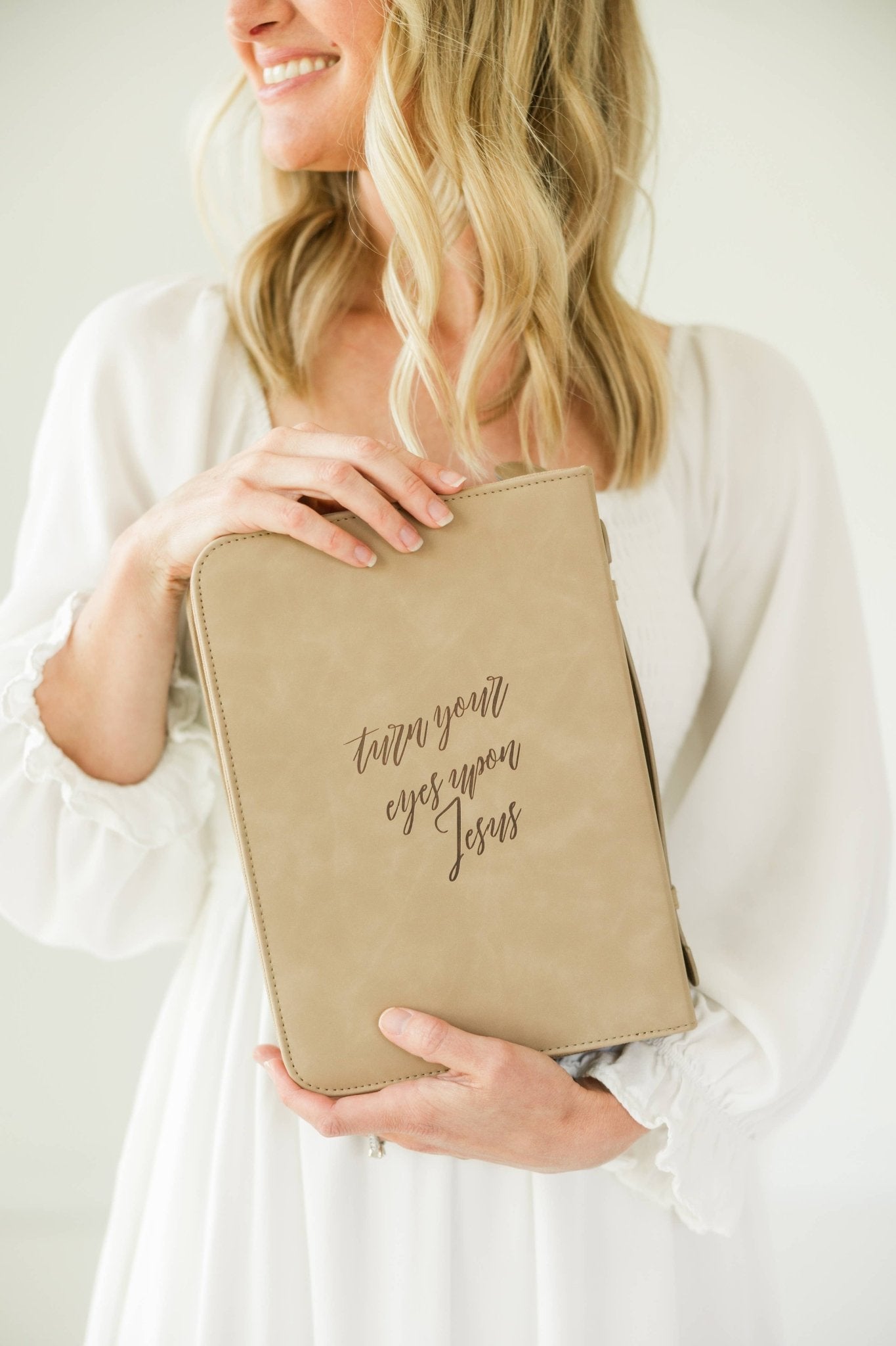 Trio Floral Vegan Leather Bible Case - Purpose + Passion Boutique