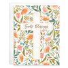 Tulip Cross With Scripture Religious Greeting Card - Purpose + Passion Boutique