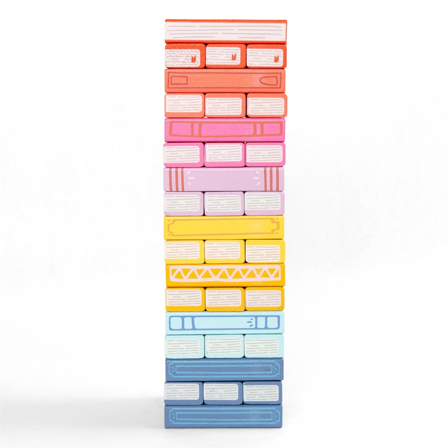 Tumbling Wooden Block Stacking & Balance Game - Purpose + Passion Boutique