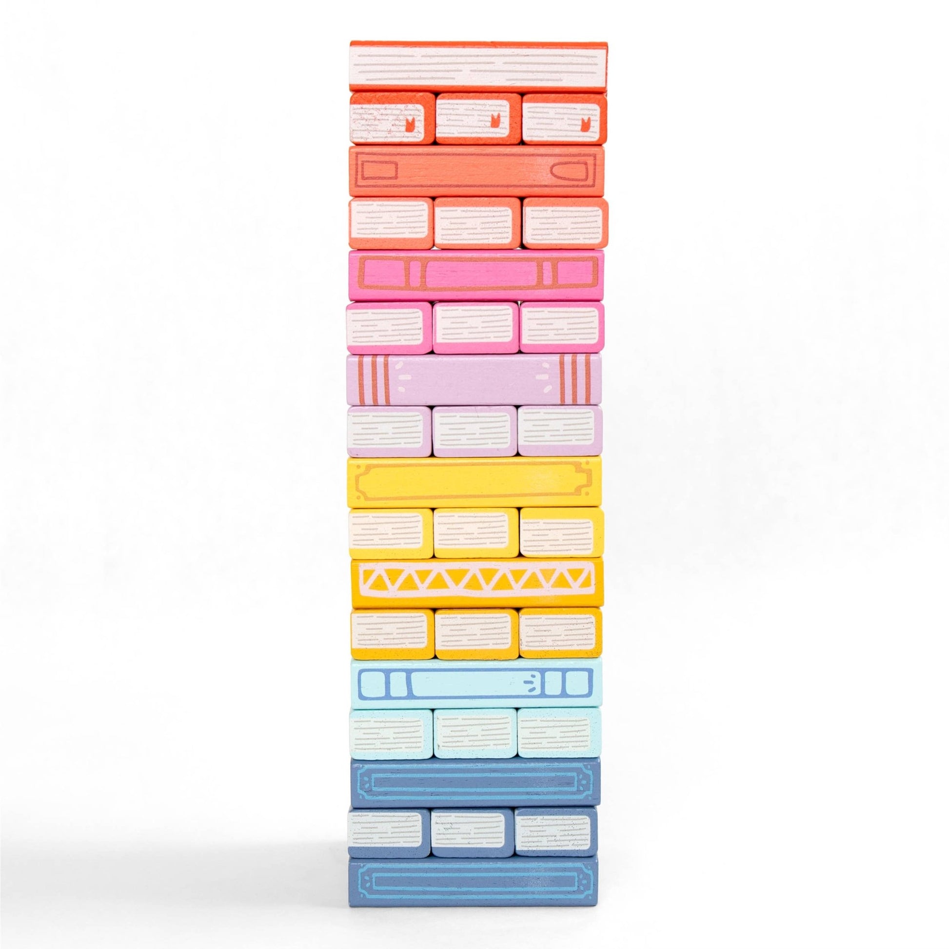 Tumbling Wooden Block Stacking & Balance Game - Purpose + Passion Boutique