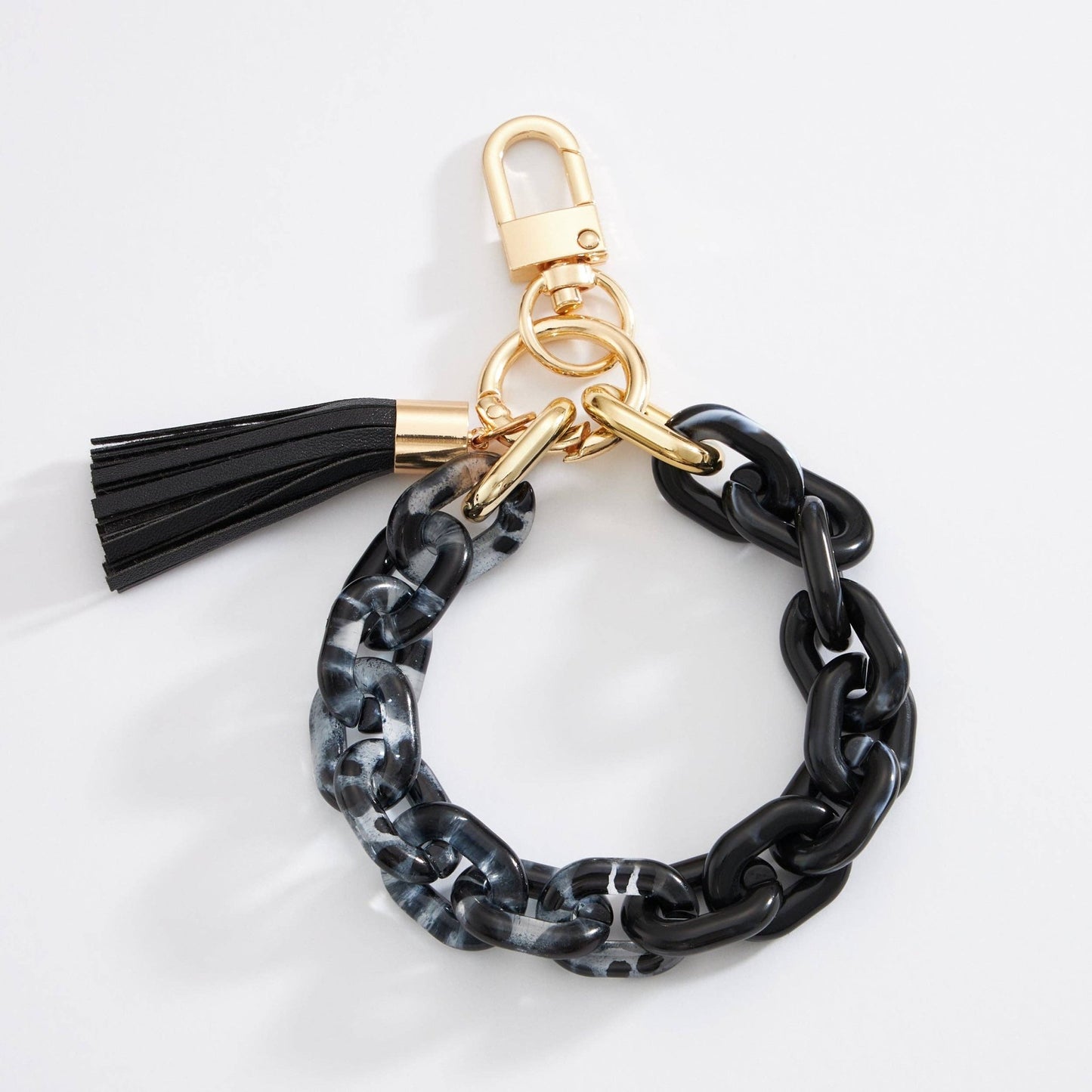 Two Tone Mixed Resin Chain Keychains - Purpose + Passion Boutique