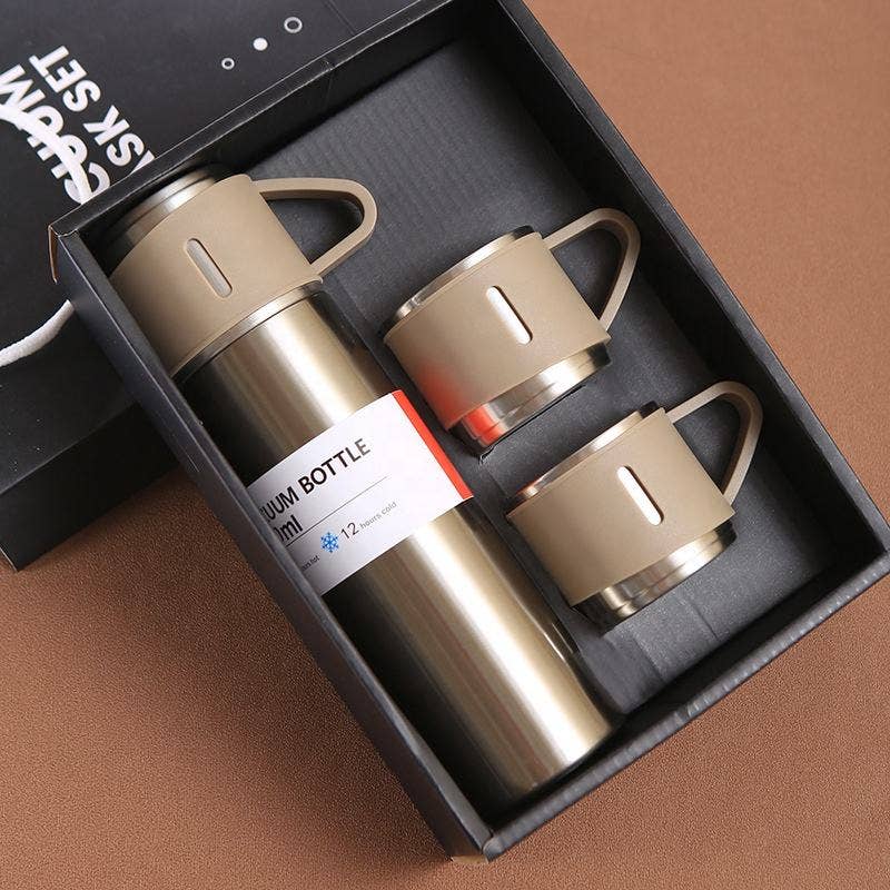 Vacuum Flask Thermos Cup Gift Set - Purpose + Passion Boutique