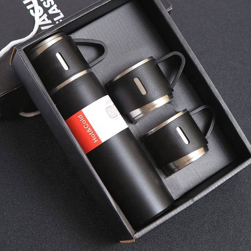 Vacuum Flask Thermos Cup Gift Set - Purpose + Passion Boutique