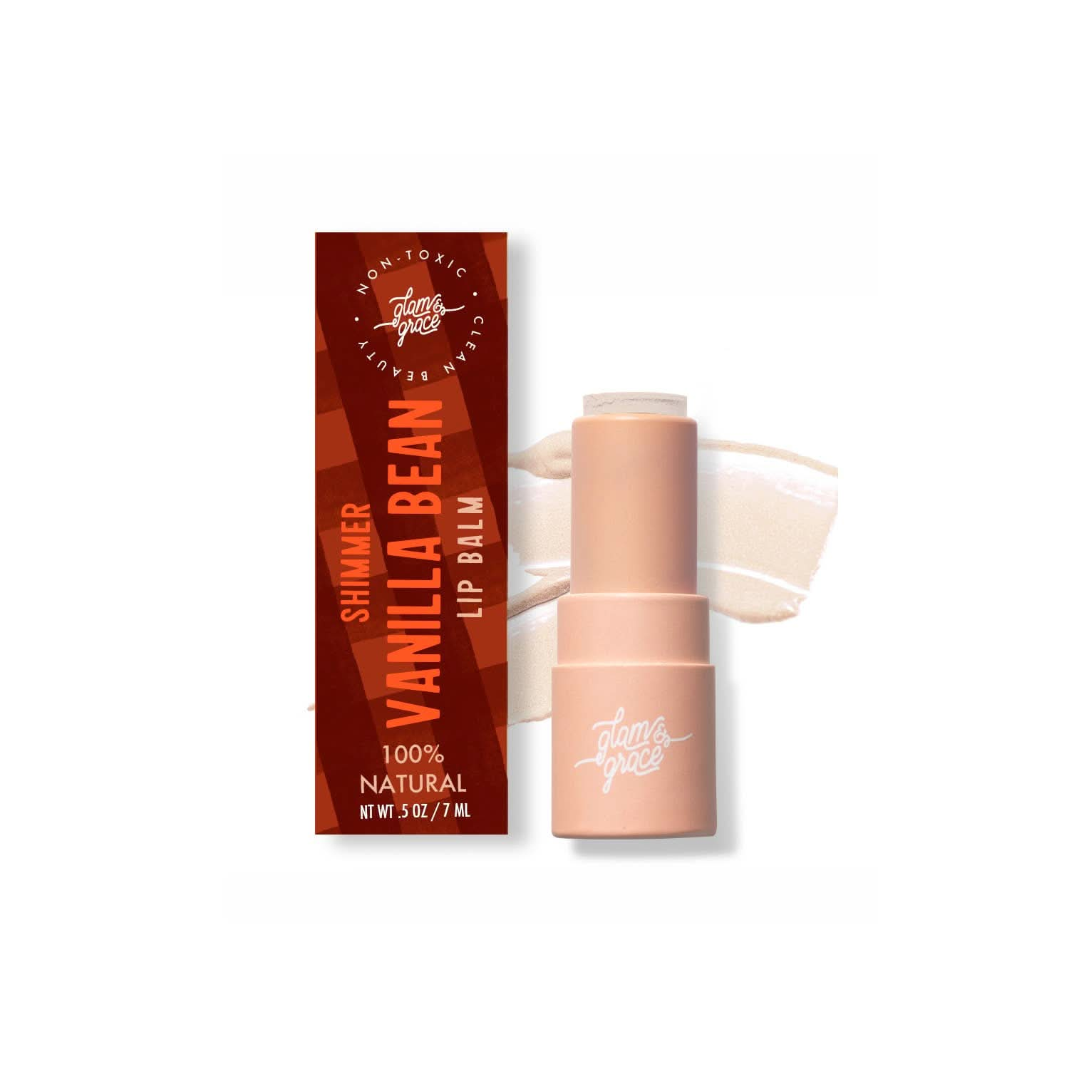 Vanilla Bean Shimmer Lip Balm - Purpose + Passion Boutique