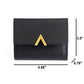 Vegan Leather Compact Trifold Wallet - Purpose + Passion Boutique